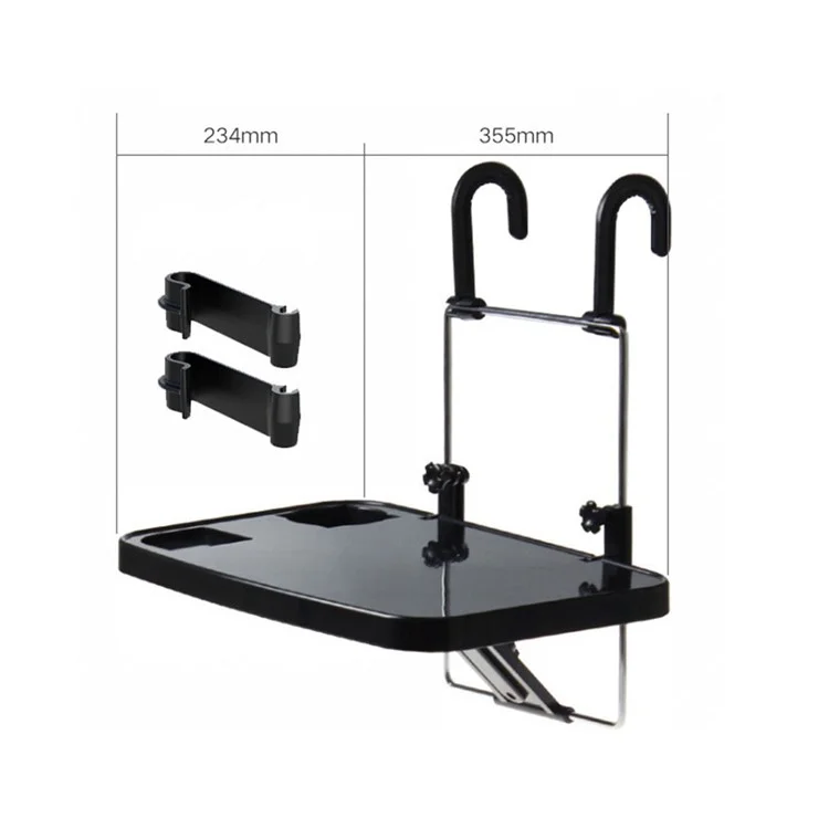 Suporte para Laptop no Volante do Carro SHUNWEI SD-1502B, Dobrável, com Bandeja para Assento Traseiro, para Comida, Bebida e Notebook