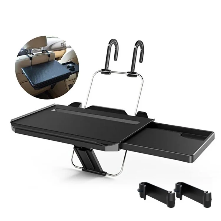 SHUNWEI SD-1508B Support de siège de voiture Plateau repas pliable avec tiroir Table de bureau pour volant