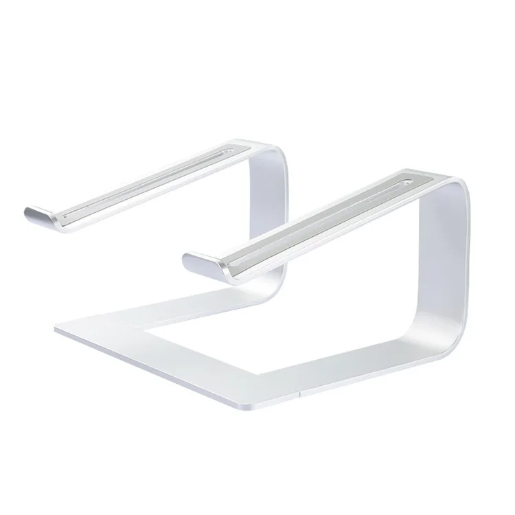 Z29 Detachable Aluminium Alloy Hollow-out Heat Dissipation Laptop Stand Holder Notebook Riser Support Bracket - Silver