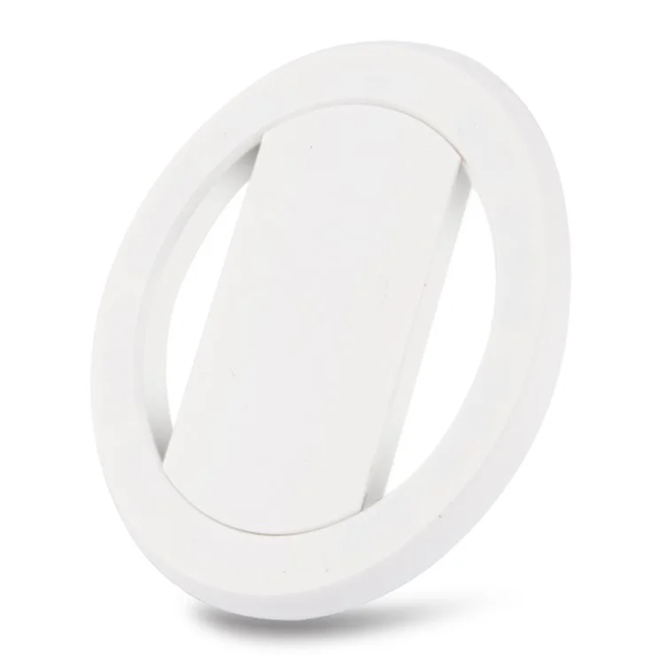 N52 Magnetic Car Phone Holder Ultra-thin Strong Magnetic Ring Back Adhesive Lazy Grip - White