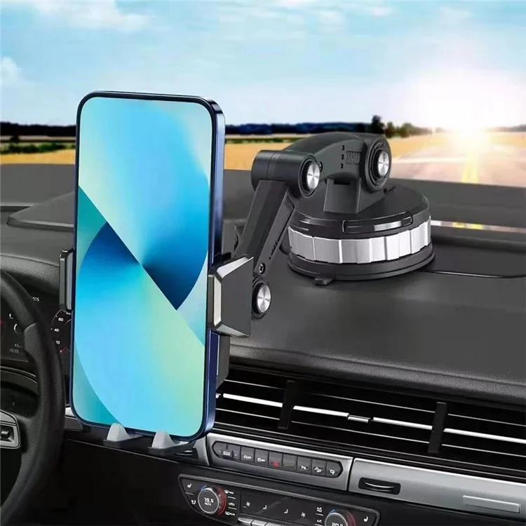 X-0566 Car Dashboard Windshield Adjustable Mobile Phone Holder Suction Cup Bracket