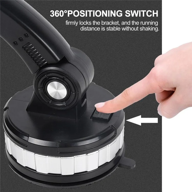 X-0566 Car Dashboard Windshield Adjustable Mobile Phone Holder Suction Cup Bracket
