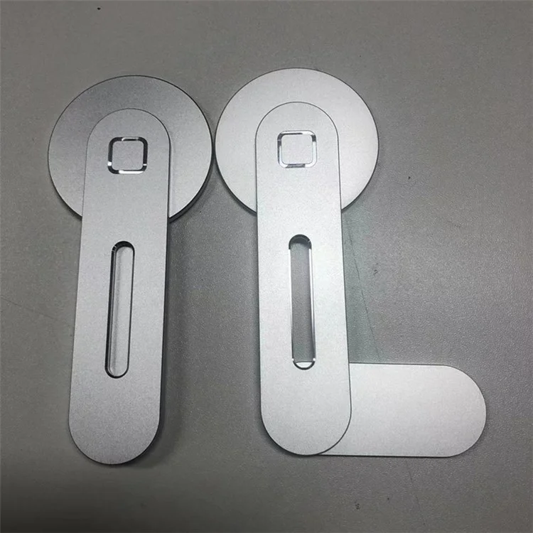 Для серии iPhone 12 Magsafe Магнитный держатель для телефона Металлическая подставка для ноутбука Подставка для телефона для боковой крепления iMac - Серебристый 
