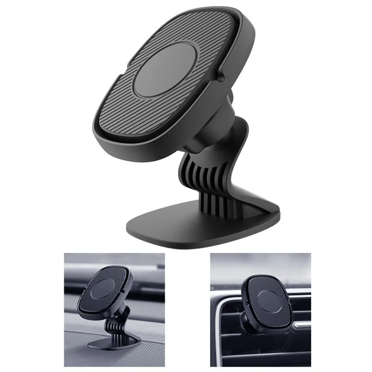 HM-C03 360 Degree Rotating Car Dashboard Mount N50 Strong Magnet Bracket Cellphone Holder