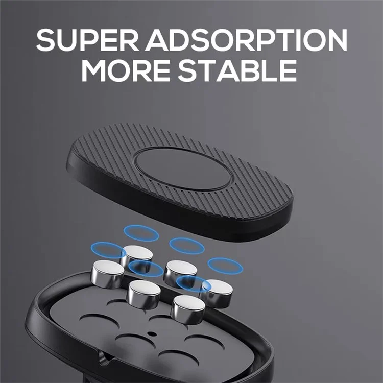 HM-C03 360 Degree Rotating Car Dashboard Mount N50 Strong Magnet Bracket Cellphone Holder