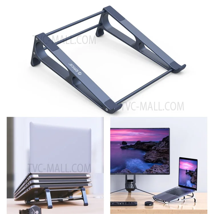 ORICO-MA13-GY-BP Ergonomics Desktop Notebook Holder Stand Aluminum Laptop Heighten Bracket