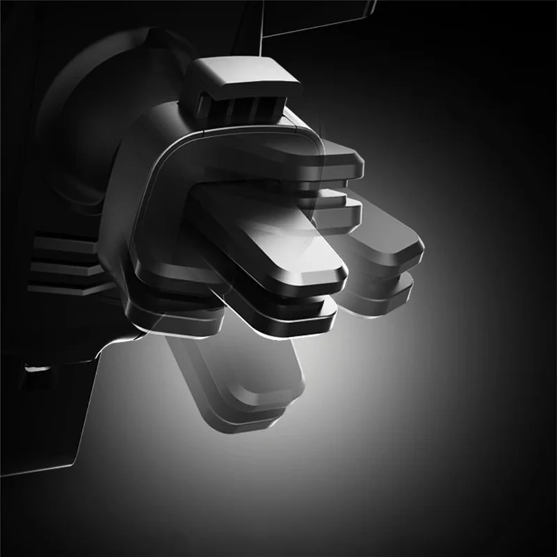 M1 Car Air Vent Outlet Mount 360 Degree Rotatable Gravity Phone Holder Stand Bracket - Gold