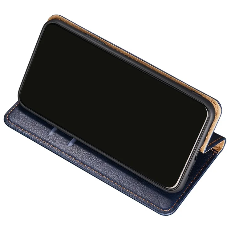 Auto Magnétique Floct Clost Prothere Cuir PU Flip Couvert - Brun