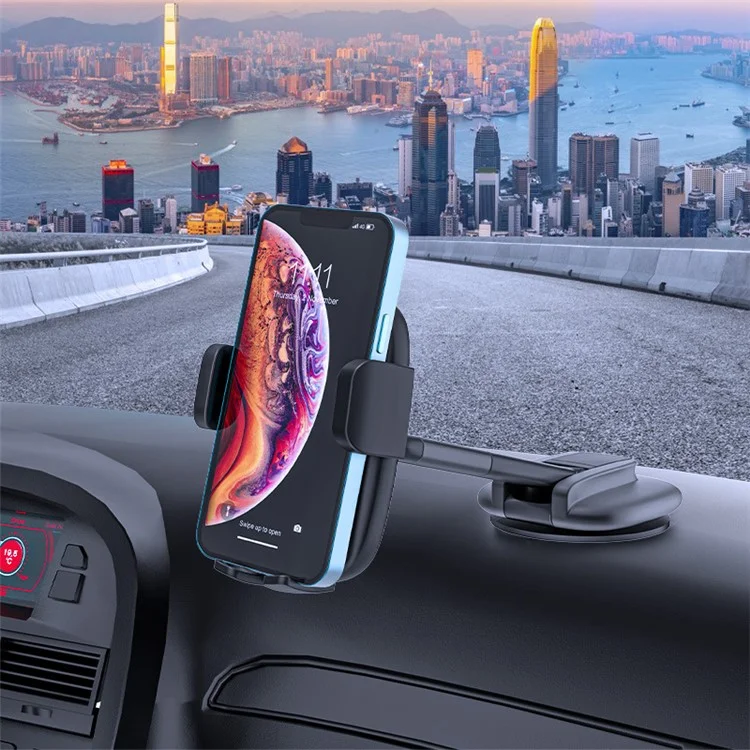 RAXFLY A090 for 4-6.7inch Mobile Phone Car Windshield Dashboard Suction Cup Base Phone Holder Bracket