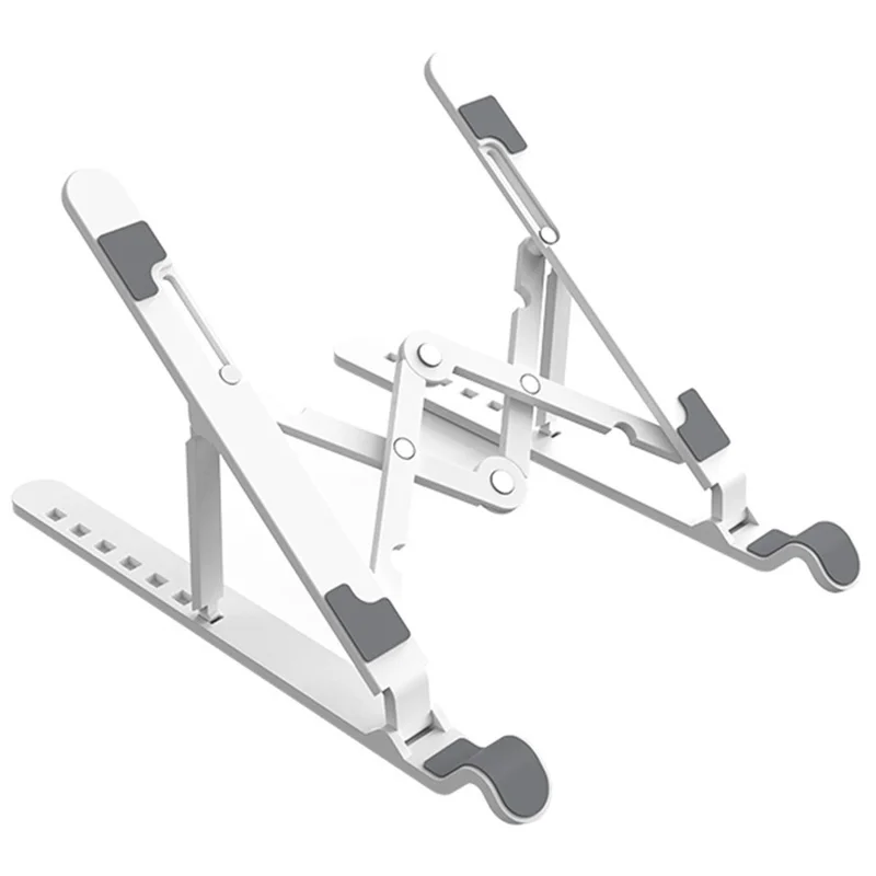 ORICO-PFB-A23 Portable Laptop Holder ABS Notebook Riser 7 Levels Adjustable Non-slip Tablet Desktop Stand - Silver