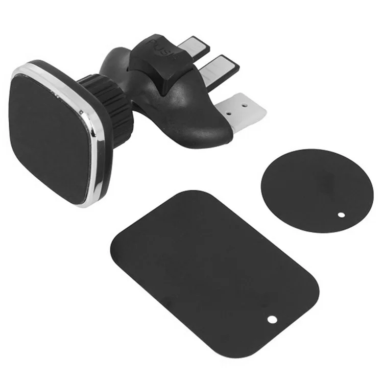 Car CD Slot/Air Vent Mount Magnetic Mobile Phone Holder 360 Degrees Rotating Phone Bracket Stand