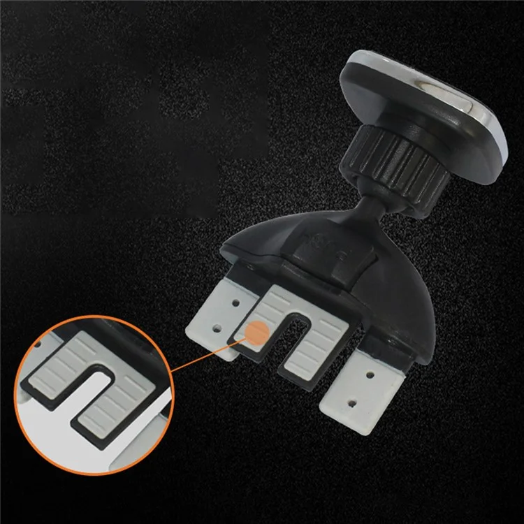 Car CD Slot/Air Vent Mount Magnetic Mobile Phone Holder 360 Degrees Rotating Phone Bracket Stand