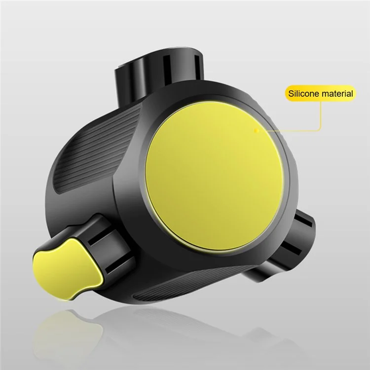 360 Gradi Rotating Universal Car Tazza Per Auto Supporto Flessibile Staffa Del Supporto Per Telefono - Giallo