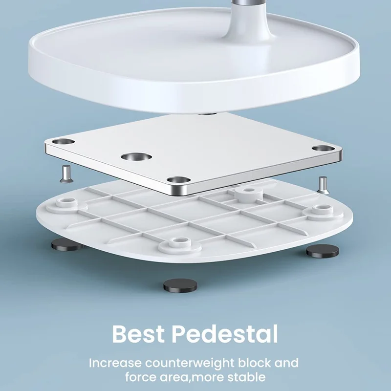 Desktop Universal Celular Titular Altura Ângulo Ajustável Tablet Phone Suporte - Prata