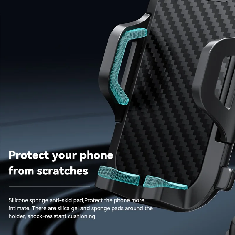 ESSAGER Rotatable Car Dashboard Windshield Mobile Phone Holder Stand Suction Cup Bracket