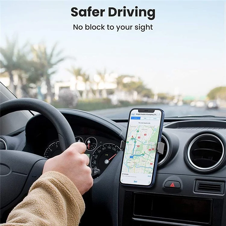 UGREEN Auto-Lüftungsclip Telefonhalterung für iPhone 13 Pro Max, Samsung Galaxy S21 Ultra, Universal Smartphone-Halterung