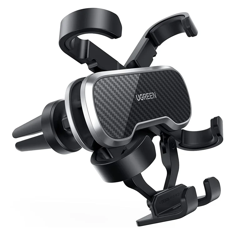 Support de voiture universel UGREEN à rotation à 360 degrés, montage automatique par gravité, pour iPhone, Samsung, Huawei, Xiaomi