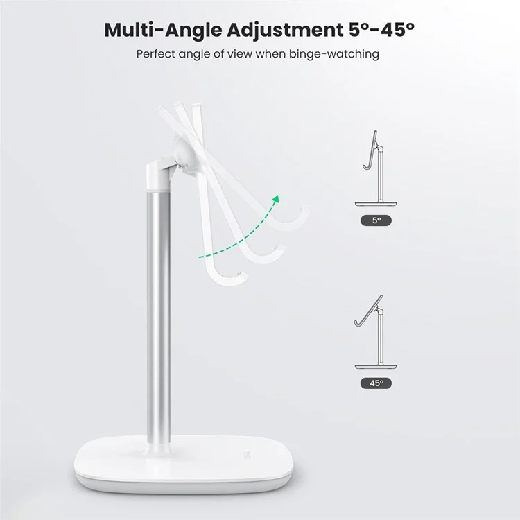 UGREEN Height Adjustable Mobile Phone Desk Stand Video Calling Hands-free Bracket