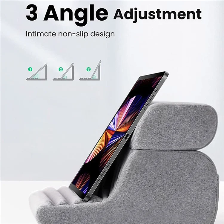 UGREEN Multifunction Pillow Tablet Phone Stand for iPad Book Laptop Holder Support 3 Angles Bed Tablet Bracket