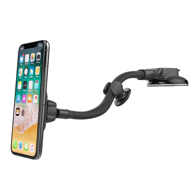 M08-S1 Car Magnetic Absorption Phone Holder Flexible Gooseneck Long Arm Suction Cup Mount