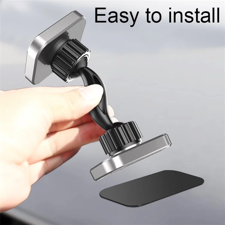 H302B Angle-adjustable Dashboard Car Phone Holder Mount Rotation Strong Suction Phone Holder for Desktop