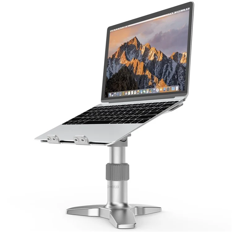 L2 Supporto Per Computer Portatile In Alluminio Multi-angolo Tablet Tablet Portatile Regolabile Con Fori Di Dissipazione Del Calore Per MacBook Air Pro / IPad