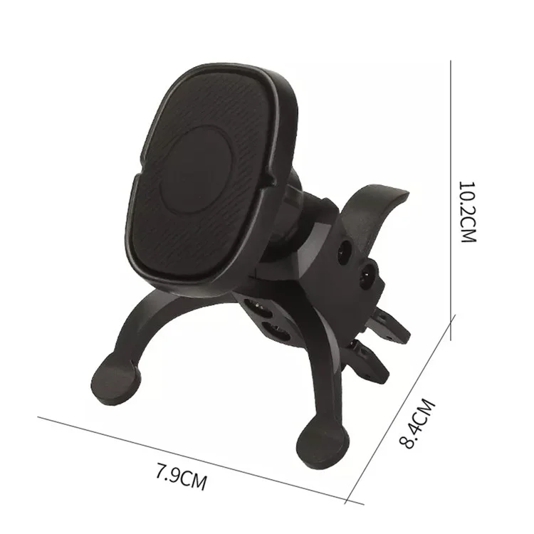 JY-A20 Car Magnetic Phone Mount Air Vent Cell Phone Holder Universal Rotation Car Phone Holder Cradle for GPS Convenient Navigation