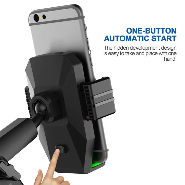 Dashboard GPS Telefon Mount Mount Arm Regolabile Porta Del Telefono Del Parabrezza Universale Per 4-7,2 Pollici Smartphone - Verde