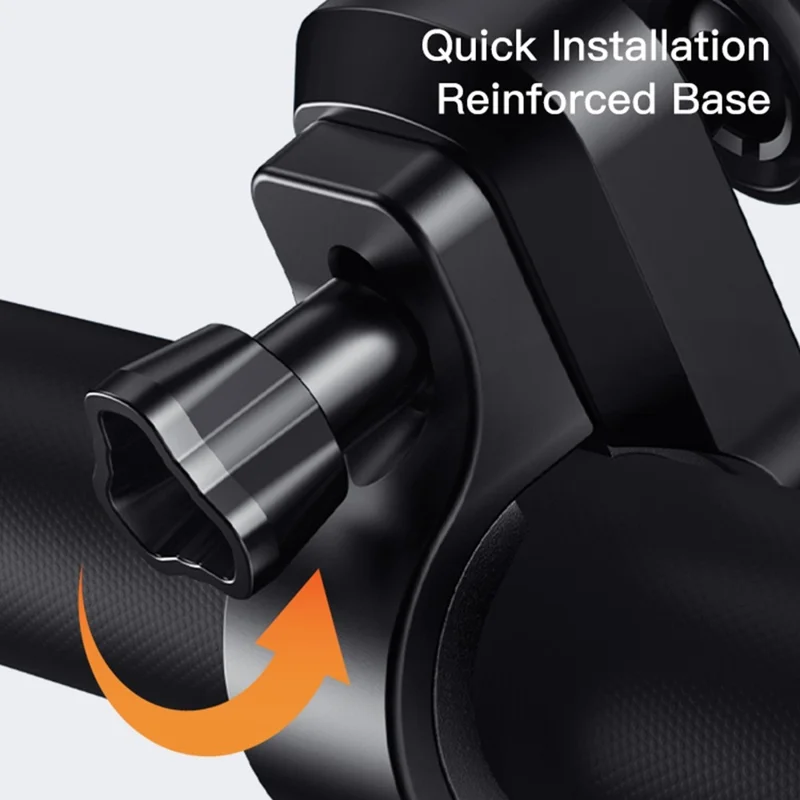 YESIDO C191 Universal Bicycle Handlebar Phone Holder Rack 360-degree Rotatable Motorcycle Scooter Smartphone X-shape Stand Cycling Accessories