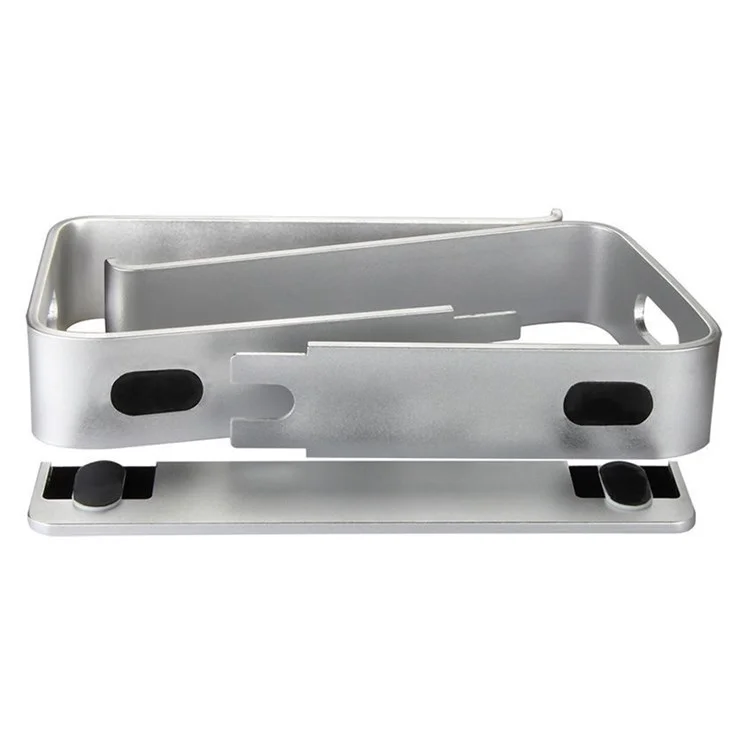 M5-MINI Aluminium Alloy Computer Desktop Riser Ergonomic Laptops Table Elevator Holder Bracket Stand - Grey