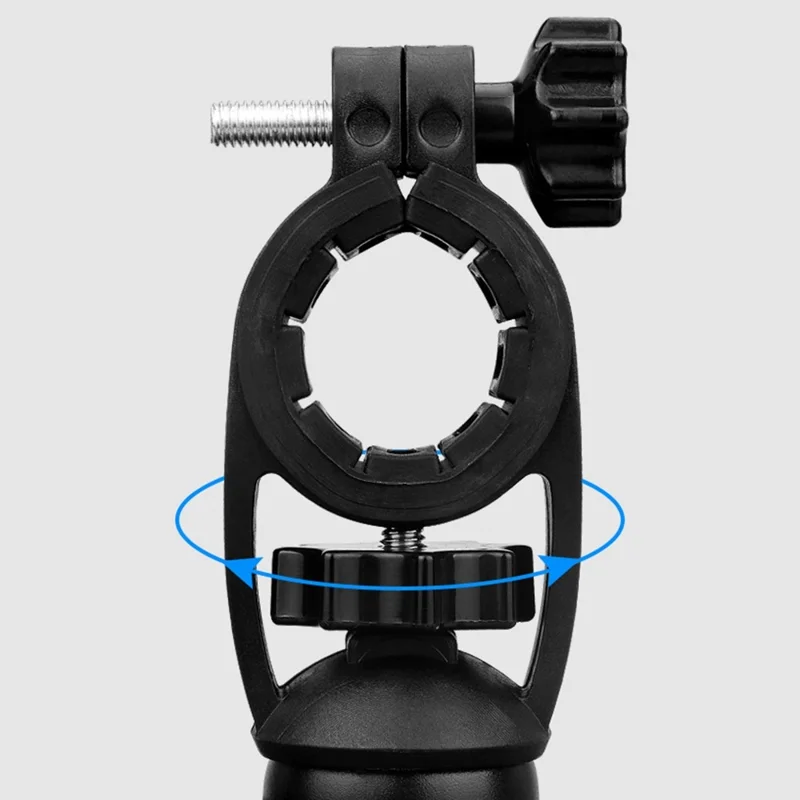 PLA-01 Universal Motorcycle Bike Handlebar Phone Holder Bicycle Phone Mount for 3.5-6.8 inch - Blue