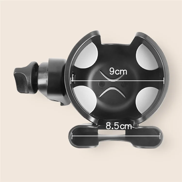 Infant Baby Stroller 2-in-1 ABS Milk Bottle Cup Holder Organizer with Phone Holder - Pink