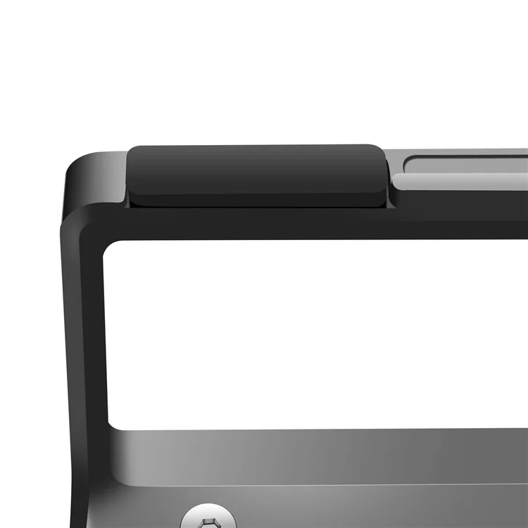 ID-20U Monitor Ergonômico Riser Metal Metal Stand Riser Anti-slip Lapter Titular Com Portas USB Para Organização de Desktop - Preto