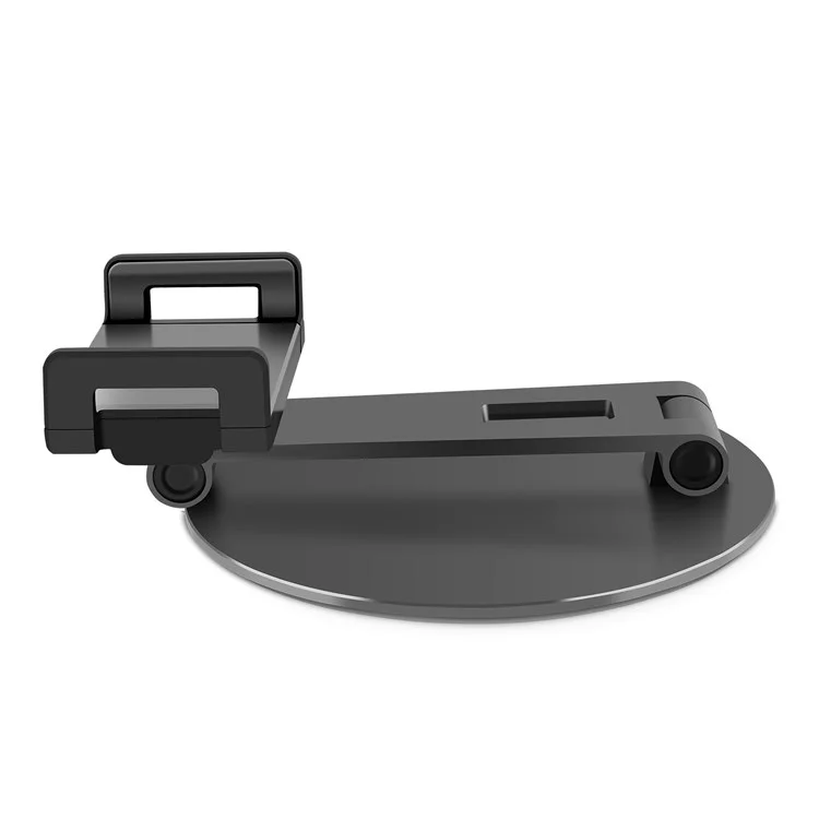AP-7CN Desktop Tablet Phone Holder Adjustable Angle Aluminum Alloy Live Streaming Learning Tablet Bracket Stand - Dark Grey