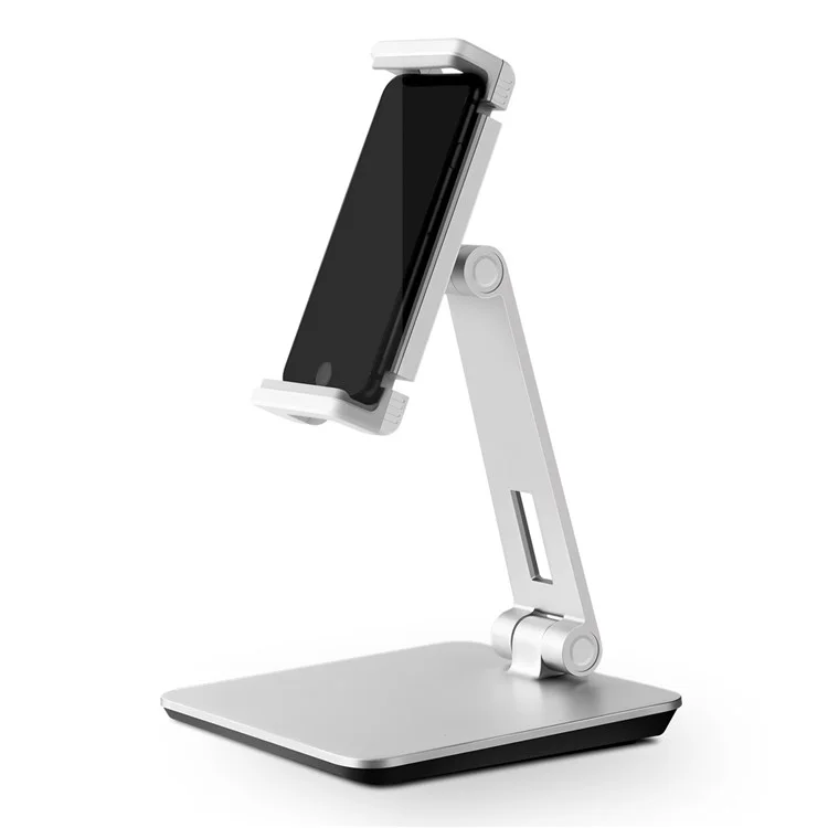 Support de Tablette de Bureau Pliant Ap-7xn Support de Téléphone Portable Portable Compatible Avec L'ipad Pro Support de 7-13 Pouces - Argent