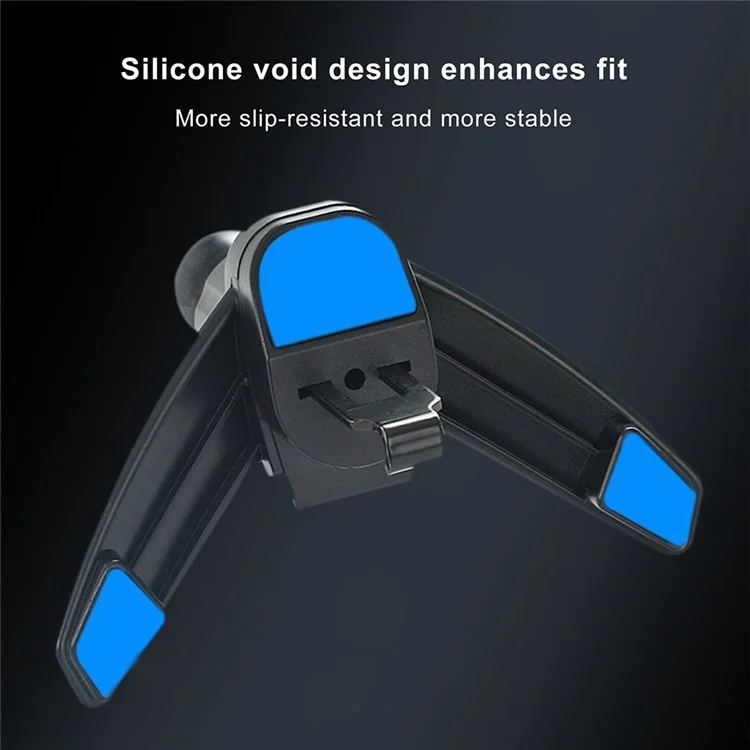 SUMI-TAP Car Air Vent Mount Double Head 360 Degree Magnetic Mobile Phone Holder