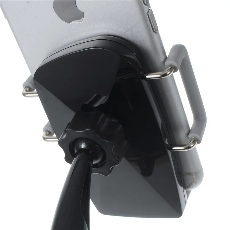 2-in-1 Air Vent + Windshield Car Mount Cradle for iPhone 6s/6, Width: 50-90mm - Grey