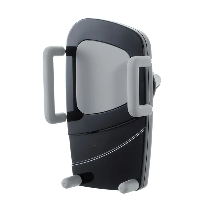 2-in-1 Air Vent + Windshield Car Mount Cradle for iPhone 6s/6, Width: 50-90mm - Grey