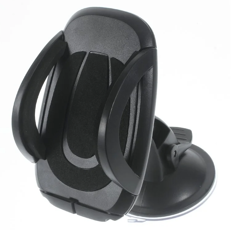 360 Degree Rotary Suction Cup Car Mount for Samsung Note5, Width: 50-100mm - Black