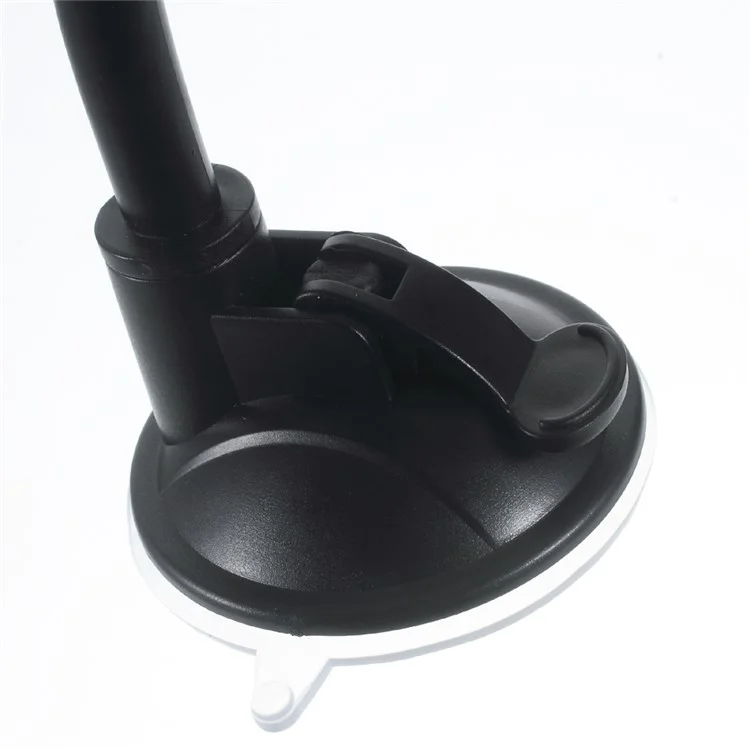 360 Degree Swivel Suction Cup Car Mount Holder for iPhone Samsung Sony (42+H54) - Black
