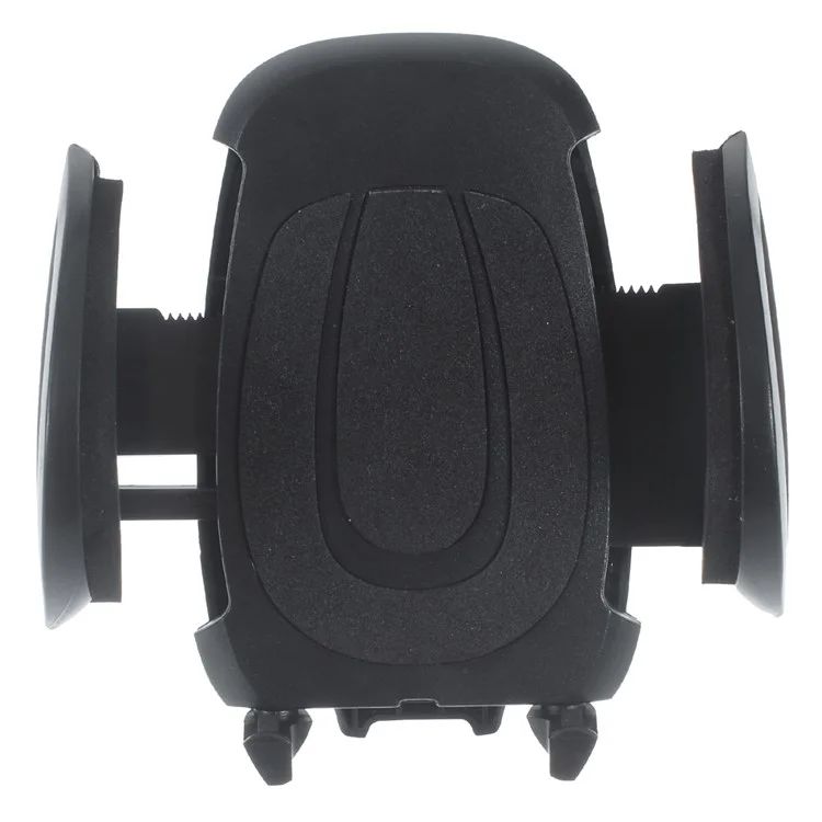 360 Degree Swivel Suction Cup Car Mount Holder for iPhone Samsung Sony (K5+H54) - Black