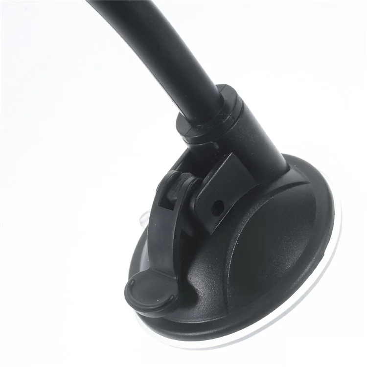 360 Degree Swivel Suction Cup Car Mount Holder for iPhone Samsung Sony (K5+H54) - Black