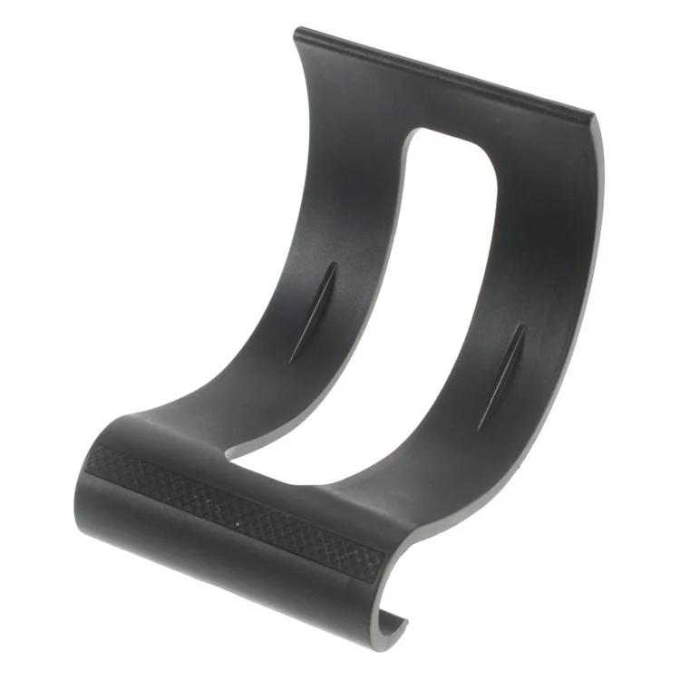Universal S-shape Plastic Stand Bracket for iPhone iPad Samsung S7 edge - Black