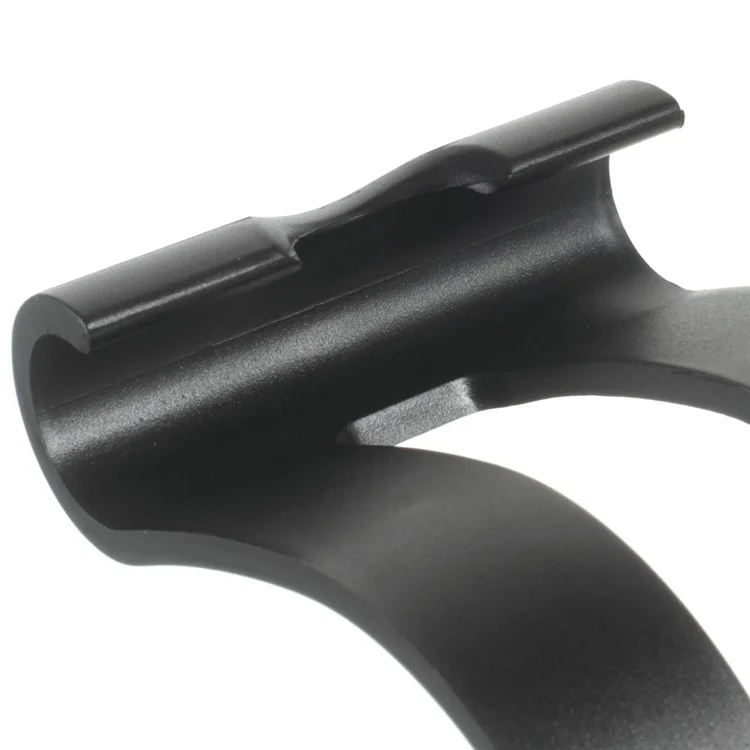 Universal S-shape Plastic Stand Bracket for iPhone iPad Samsung S7 edge - Black