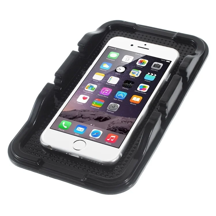Sticky Dual-slot Car/Desk Non-slip Mat Phone Holder for iPhone 6s/Samsung S7 Etc