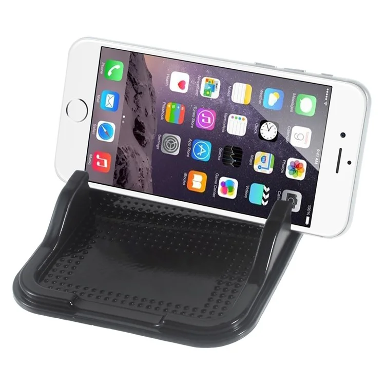 Sticky Dual-slot Car/Desk Non-slip Mat Phone Holder for iPhone 6s/Samsung S7 Etc