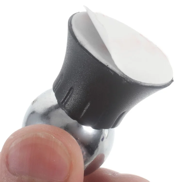 Mini Magnetic Car Mount Cradle Holder Kit for iPhone Samsung Smartphone - Black