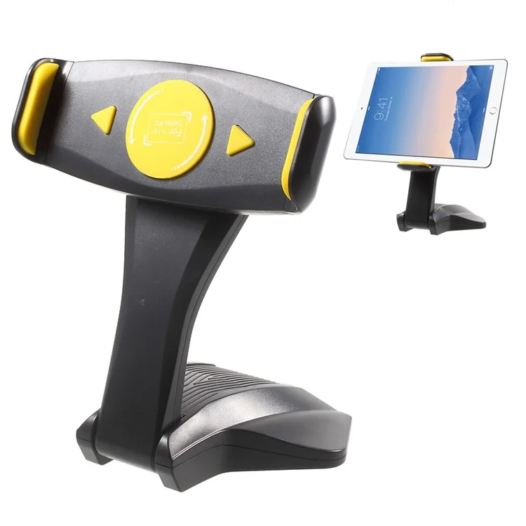 IMOUNT Universal Desk Tablet Mount Stand for iPad Pro 12.9 / iPad mini 4 - Black / Yellow