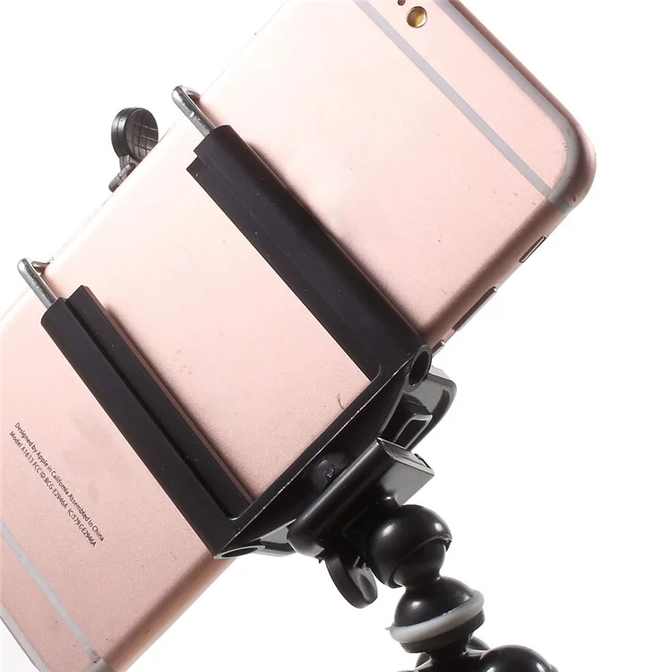 Shooting Tripod Stand with Phone Clamp for iPhone 6s Plus/Samsung Galaxy S7 G930 (5122+T21)
