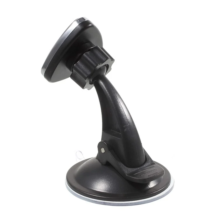 Universal Magnetic Car Windshield Suction Cup Mount Stand for Samsung Galaxy S7/iPhone 6s - Black